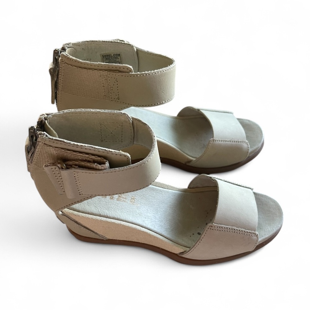 Sorel Joanie II Ankle Strap Wedge Sandals - Picture 2 of 6